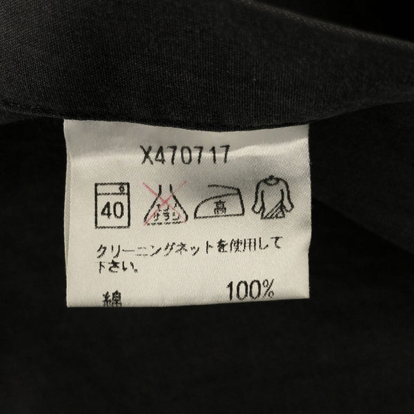 ヨウジヤマモト ダーバン 日本製 長袖 コットンシャツ M グレー Yohji Yamamoto DURBAN A.A.R メンズ