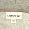 ラコステ 長袖 スウェット ジップパーカー S ライトグレー LACOSTE メンズ