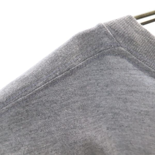 未使用 TOUCH AND GO タッチアンドゴー 半袖 クルーネック Tシャツ 5XL グレー ビッグサイズ メンズ