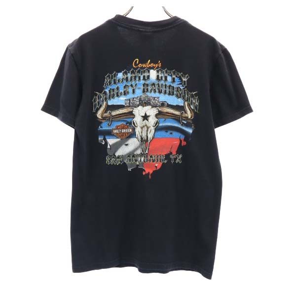 HARLEY DAVIDSON ハーレーダビッドソン 半袖 Tシャツ S ブラック メンズ