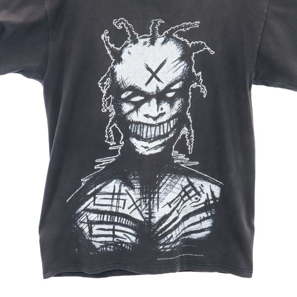 white zombie ホワイトゾンビ 90s USA製 FREAKAZOID HEAVEN DOUBLE 両面プリント 半袖 Tシャツ L 黒 1995年 ヴィンテージ メンズ