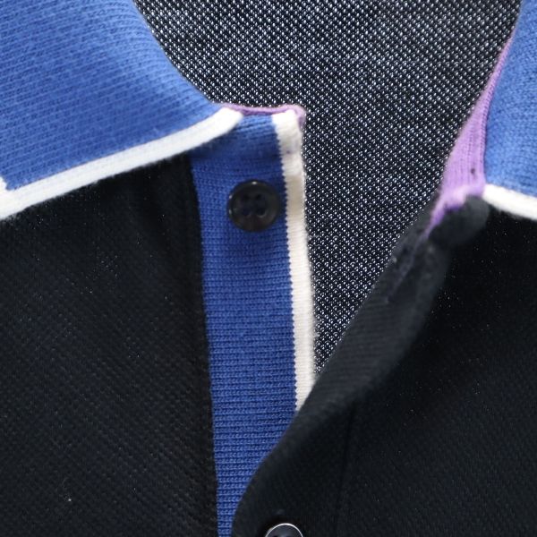 LACOSTE L!VE ラコステライブ 半袖 ポロシャツ 3 黒 メンズ