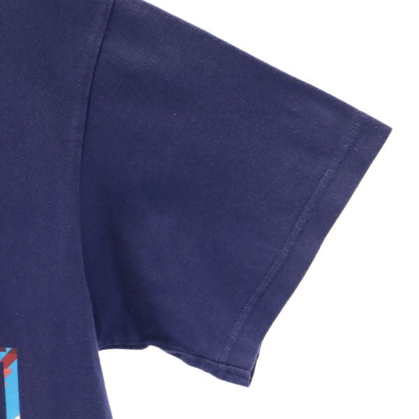 XLARGE エクストララージ ロゴプリント 半袖 Tシャツ M 紺系 メンズ