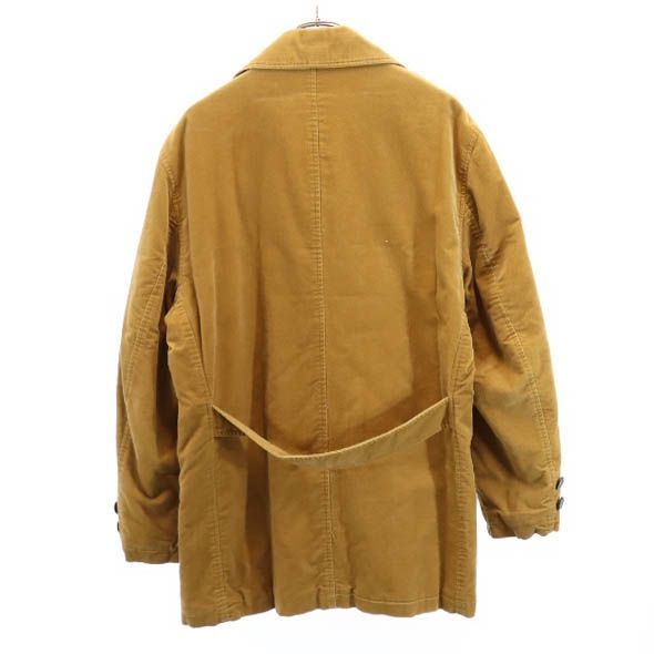 RRL 90s 初期黒タグ 赤三ツ星 コーデュロイ ピーコート M ブラウン ダブルアールエル ラルフローレン メンズ