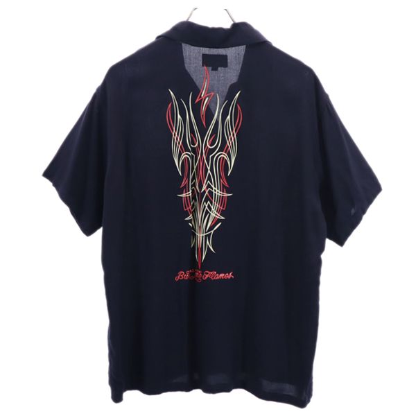 styleeyes スタイルアイズ M36953 東洋エンタープライズ 半袖 ボウリングシャツ 38R 黒系 メンズ