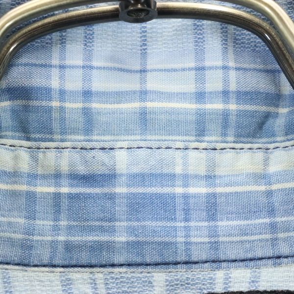 RRL ダブルアールエル 90s 黒タグ 初期タグ 赤三ツ星 チェック柄 半袖 シャツ M ブルー RALPH LAUREN メンズ