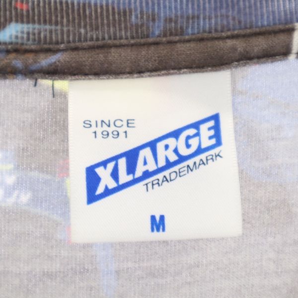 XLARGE エクストララージ 日本製 半袖 クルーネック Tシャツ M 茶系 メンズ