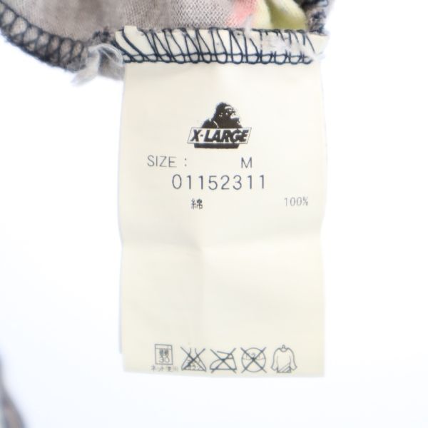 XLARGE エクストララージ 日本製 半袖 クルーネック Tシャツ M 茶系 メンズ