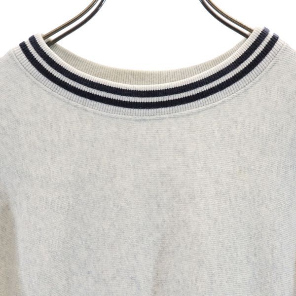 Champion チャンピオン 青単 復刻 リバースウィーブ 長袖 スウェット L グレー メンズ