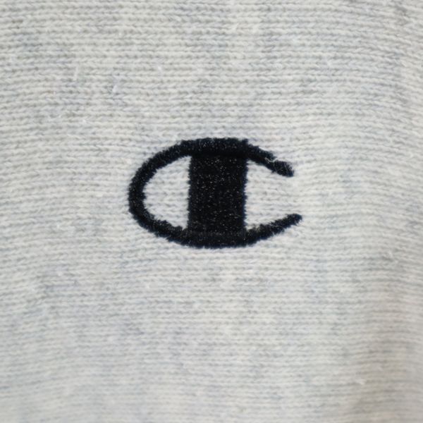 Champion チャンピオン 青単 復刻 リバースウィーブ 長袖 スウェット L グレー メンズ