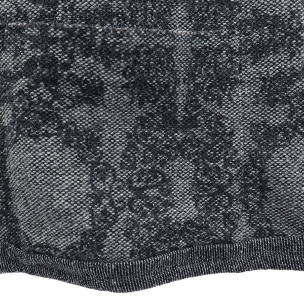 WHITE MOUNTAINEERING ホワイトマウンテニアリング 日本製 ウールブレンド 総柄 長袖 ニット 2 グレー系 セーター メンズ