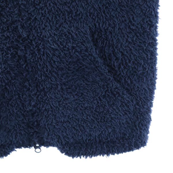 BAREFOOT DREAMS ベアフットドリームス 長袖 ニット ジップパーカー M 紺 ふわもこ ジャケット メンズ