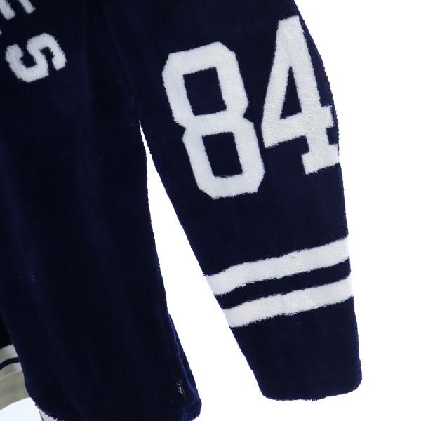 ヒステリックグラマー WHITE WOLVES 長袖 ボア カットソー FREE ネイビー系 HYSTERIC GLAMOUR レディース