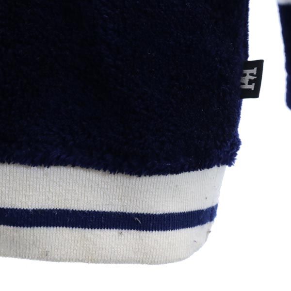 ヒステリックグラマー WHITE WOLVES 長袖 ボア カットソー FREE ネイビー系 HYSTERIC GLAMOUR レディース