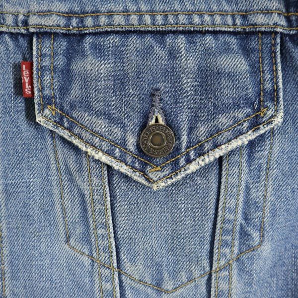 Levi's リーバイス 90s 香港製 70500-03 ヴィンテージ デニムジャケット S Gジャン メンズ