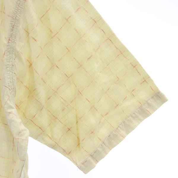 RRL ダブルアールエル 90s 赤3星 初期タグ 総柄 半袖 シャツ M ベージュ系 RALPH LAUREN メンズ