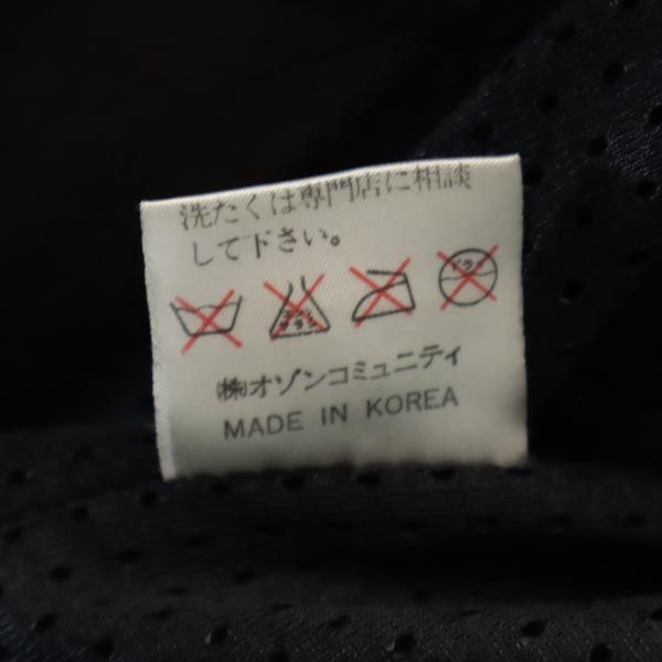 オゾンコミュニティ 牛革 レザージャケット F 黒 ozone community 裏メッシュ地 本皮 レディース