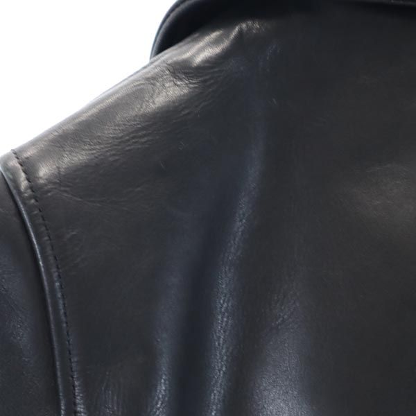 オゾンコミュニティ 牛革 レザージャケット F 黒 ozone community 裏メッシュ地 本皮 レディース