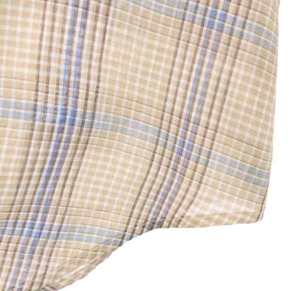 リーバイス 70s BIGE ヴィンテージ チェック 長袖 ウエスタンシャツ ベージュ系 Levi's メンズ