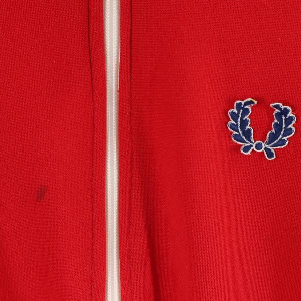 フレッドペリー 90s トラックジャケット S レッド系 FRED PERRY メンズ