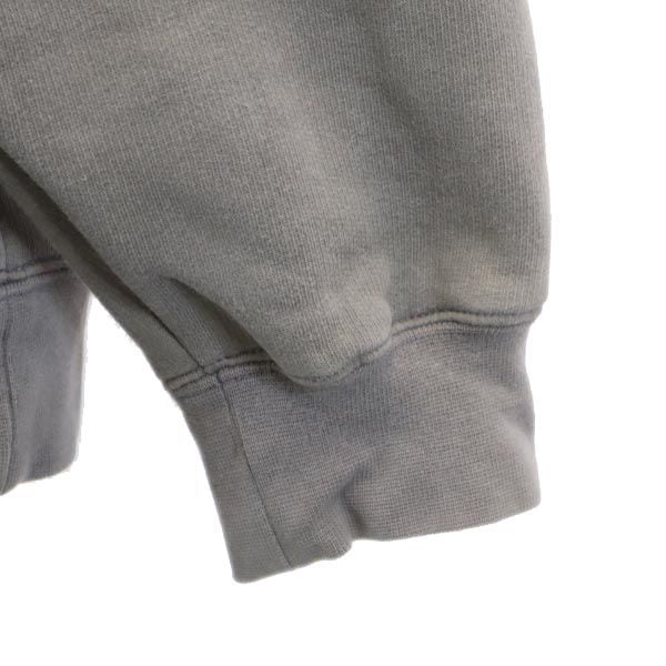 STUSSY ステューシー 長袖 スウェットパーカー S グレー系 裏起毛 メンズ