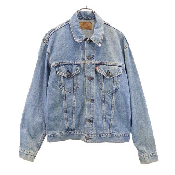 リーバイス 90s USA製 70505 デニムジャケット 42 Levi's ジージャン メンズ