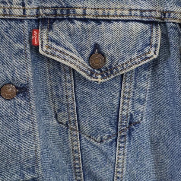 リーバイス 90s USA製 70505 デニムジャケット 42 Levi's ジージャン メンズ