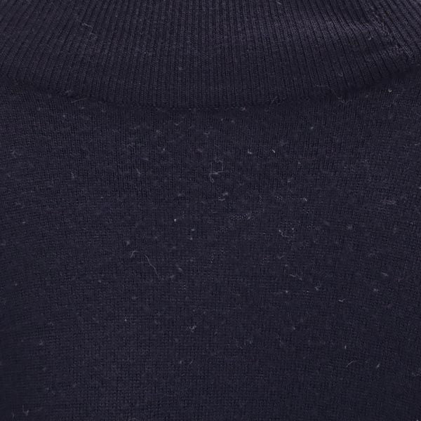 Burberrys バーバリーズ 英国製 ウール 長袖 セーター 38 ネイビー系 ニット レディース