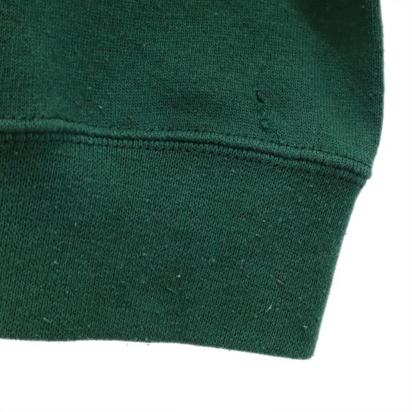 GARMENT GRAPHICS ガーメントグラフィックス 90s USA製 長袖 スウェット トレーナー L グリーン系 裏起毛 メンズ