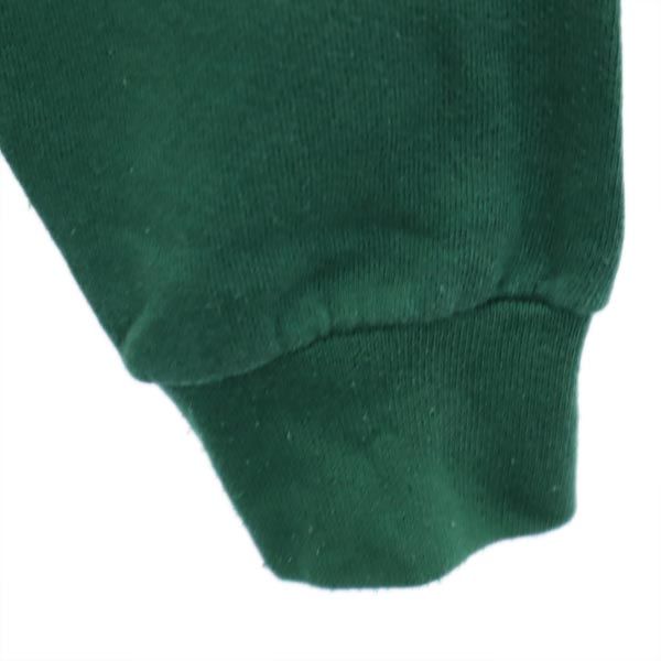 GARMENT GRAPHICS ガーメントグラフィックス 90s USA製 長袖 スウェット トレーナー L グリーン系 裏起毛 メンズ