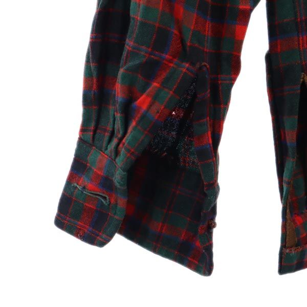 ペンドルトン 40s ウール チェック ジャケット グリーン系 PENDLETON レディース