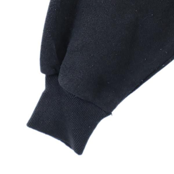 ULTRASWEATS USA製 長袖 スウェット トレーナー M 黒系 裏起毛 メンズ