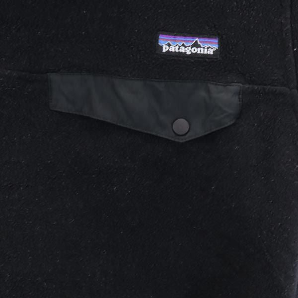 パタゴニア フリースジャケット XS ブラック patagonia プルオーバー アウトドア メンズ