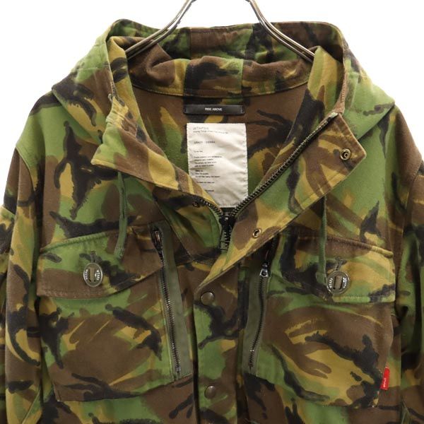 WTAPS ダブルタップス 日本製 迷彩柄 ミリタリージャケット カーキ系 メンズ