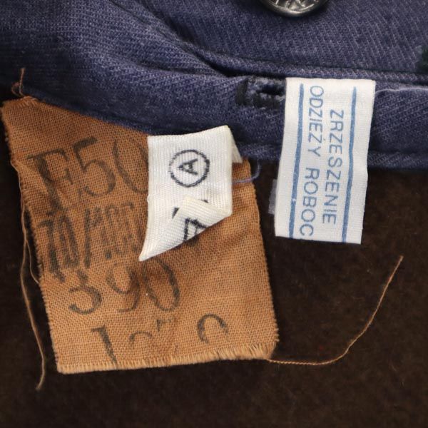 ユーロワーク 80s ヴィンテージ 2WAY ジャケット ネイビー EURO WORK ライナー付 メンズ