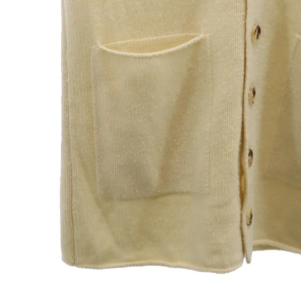 AURALEE オーラリー 日本製 ロング カーディガン 1 アイボリー系 メンズ