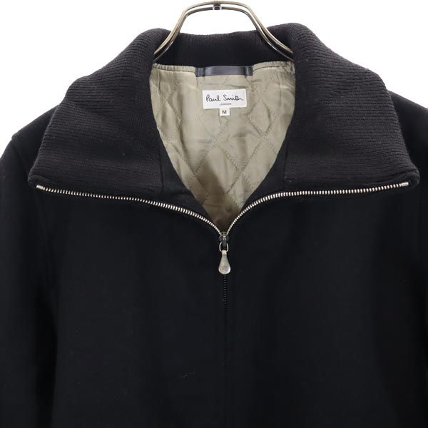 Paul Smith ポールスミス 日本製 中綿 ウールジャケット M ブラック LONDON メンズ