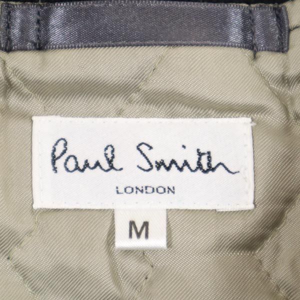 Paul Smith ポールスミス 日本製 中綿 ウールジャケット M ブラック LONDON メンズ