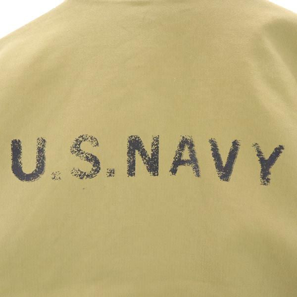 ヒューストン N-1 タイプ フライトジャケット 36 ベージュ系 HOUSTON 日本製 裏起毛 ブルゾン メンズ