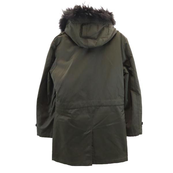 新品未使用品　ポールスミス　モッズコート　ラクーンファー　ロング丈　M　ブラック 新品未使用品 ポールスミス モッズコート ラクーンファー ロング