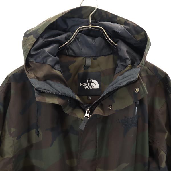 ノースフェイス NP61642R 迷彩柄 フィッシュテイルトリクライメイト ナイロンジャケット M カーキ THE NORTH FACE メンズ