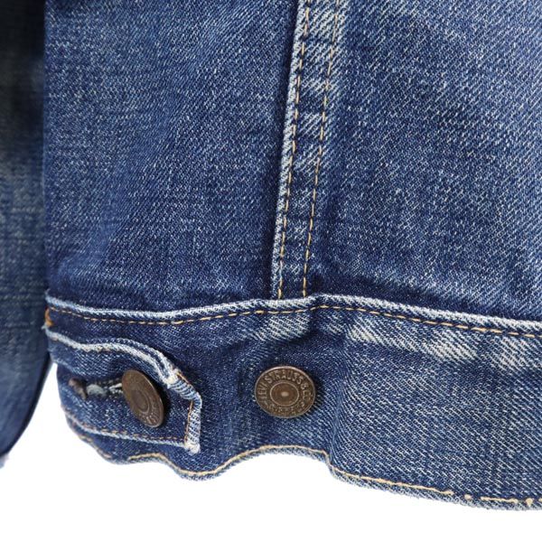 リーバイス 60s 70s ビッグE 558 3rd ロング ボタン裏525 長袖 デニムジャケット Levi's ジージャン メンズ