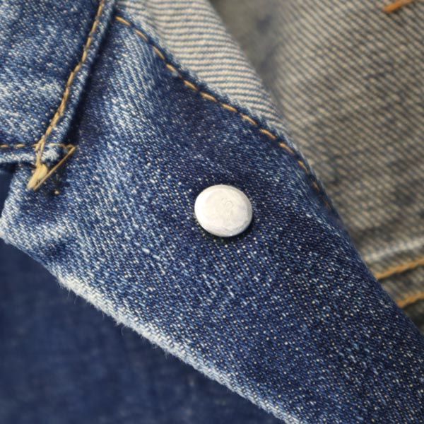 リーバイス 60s 70s ビッグE 558 3rd ロング ボタン裏525 長袖 デニムジャケット Levi's ジージャン メンズ