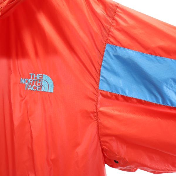 THE NORTH FACE ノースフェイス NP22034 長袖 ハーフジップ アノラックパーカー XL レッド系 ロゴ プルオーバー アウトドア メンズ