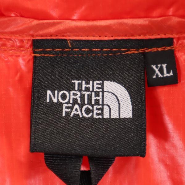 THE NORTH FACE ノースフェイス NP22034 長袖 ハーフジップ アノラックパーカー XL レッド系 ロゴ プルオーバー アウトドア メンズ