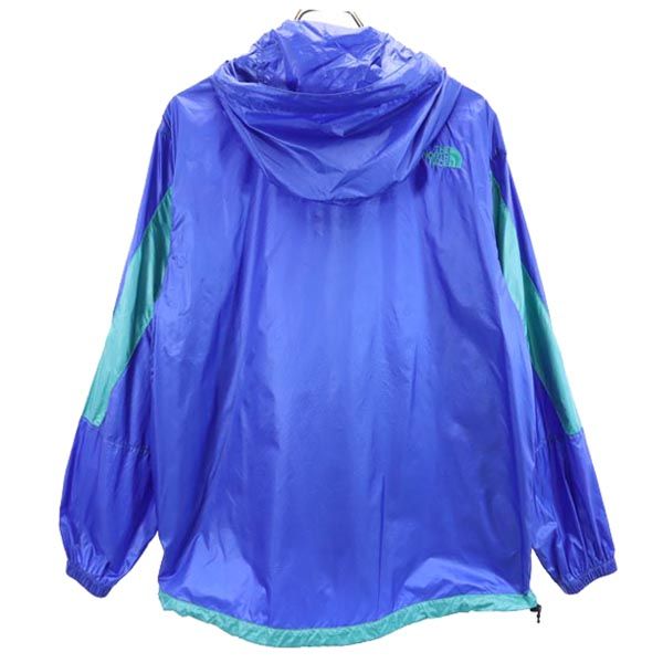 THE NORTH FACE ノースフェイス NP22033 長袖 ナイロンジャケット M ブルー系 ロゴ アウトドア メンズ