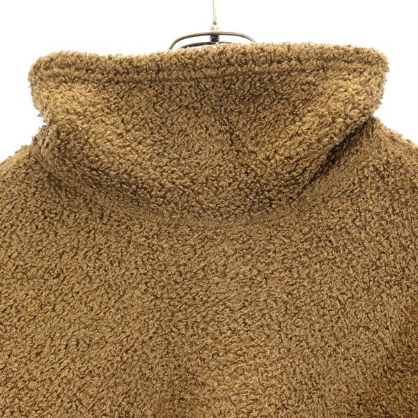 WILDTHINGS ワイルドシングス もこもこ タートルネック スウェット M ブラウン プルオーバー メンズ