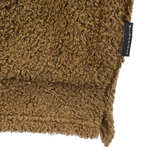 WILDTHINGS ワイルドシングス もこもこ タートルネック スウェット M ブラウン プルオーバー メンズ