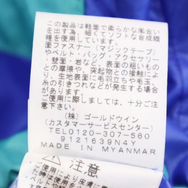 THE NORTH FACE ノースフェイス NP22034 ナイロンジャケット M ブルー系 プルオーバー アウトドア ハーフジップ メンズ