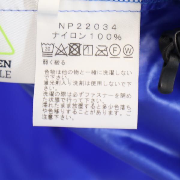 THE NORTH FACE ノースフェイス NP22034 ナイロンジャケット M ブルー系 プルオーバー アウトドア ハーフジップ メンズ